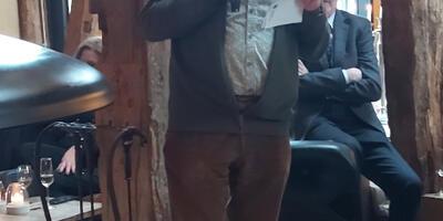 Nieuwjaarsreceptie 2025 Jan Peumans gastspreker