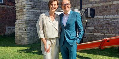 Mieke Claes en Ben Weyts