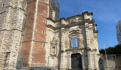 barokpoort abdijtoren
